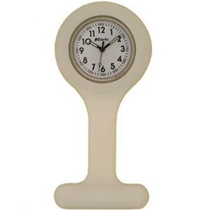 Ravel White Silicone Nurses Fob Watch R1103.1