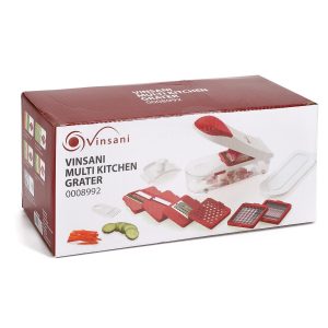 2 x Multi-Functional Grater Tool Vegetable Chopper Mandoline Slicer & Food Dicer, Vegetable & Fruit Cutter - Image 2