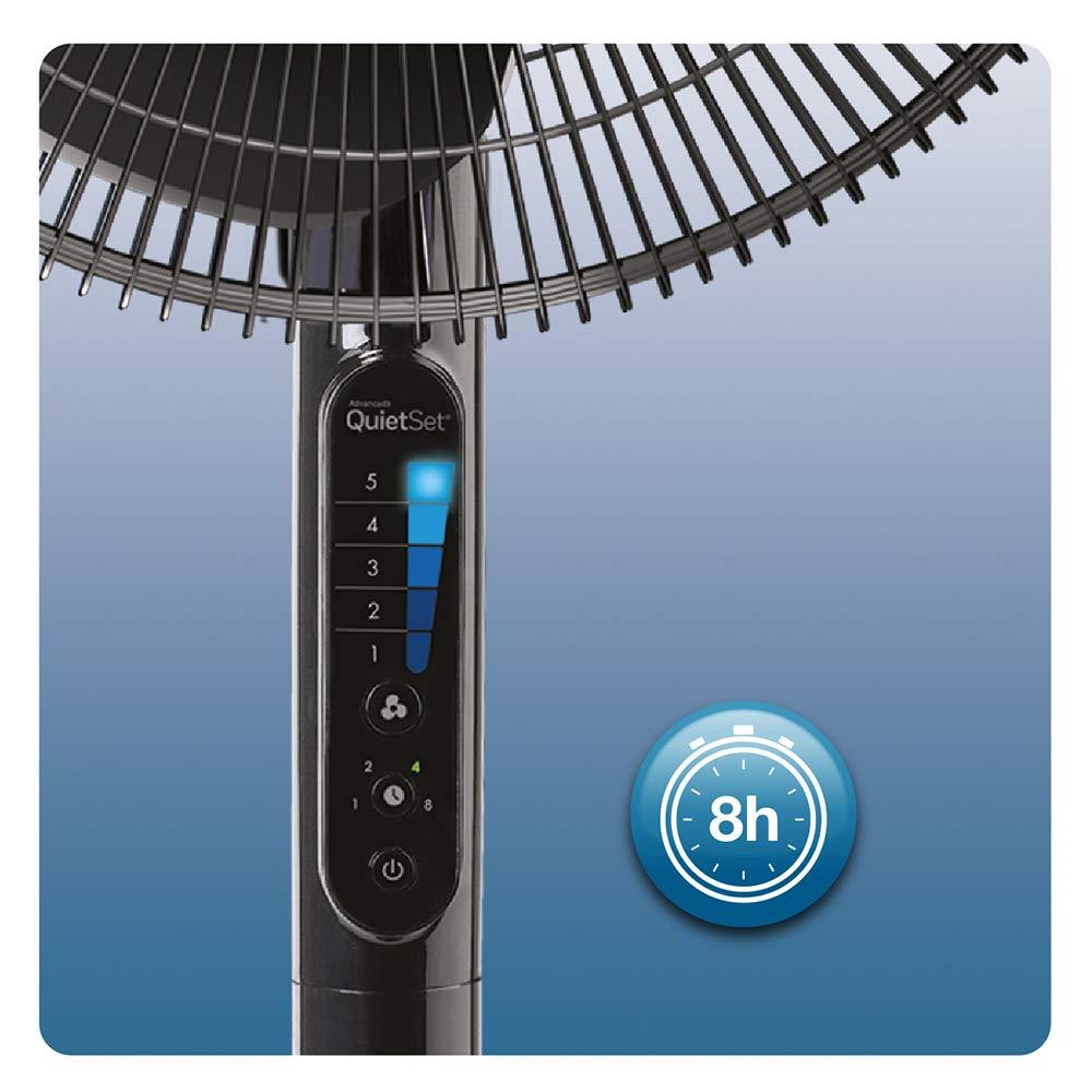 Honeywell Advanced QuietSet 16" Stand Fan With Noise Reduction Technology - Black UK Plug - Image 9