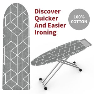 Modern Printed Ironing Board Cover Universal Multi-Fit Cotton GEOMETRY - Image 6