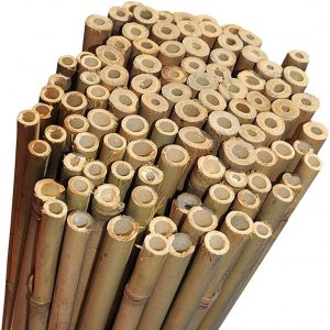 50 x 3FT Bamboo Canes Sticks 90CM - Image 3