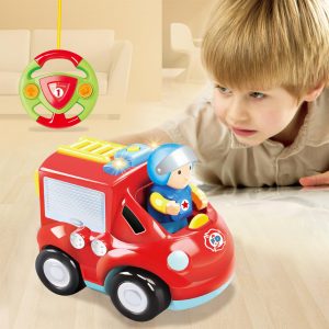 SOKA My First Remote Controlled Fire Truck for Toddlers with Light & Sound - Image 2