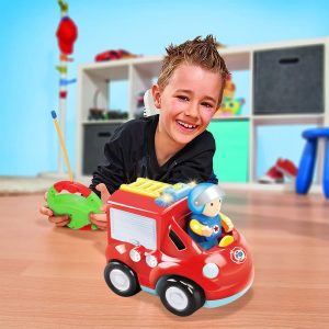 SOKA My First Remote Controlled Fire Truck for Toddlers with Light & Sound - Image 4