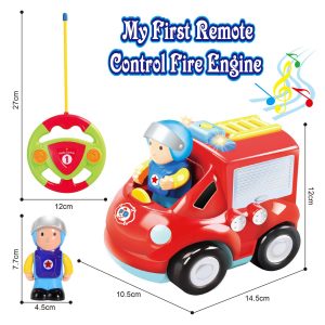 SOKA My First Remote Controlled Fire Truck for Toddlers with Light & Sound - Image 7