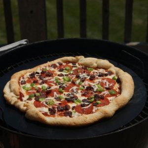 8PC Non-Stick Round BBQ Grill Mat 41 cm Reusable & Dishwasher Safe - Image 5