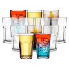 12 Traditional Highball Glass Tumblers - 300ml (10.5oz) Highball Glasses