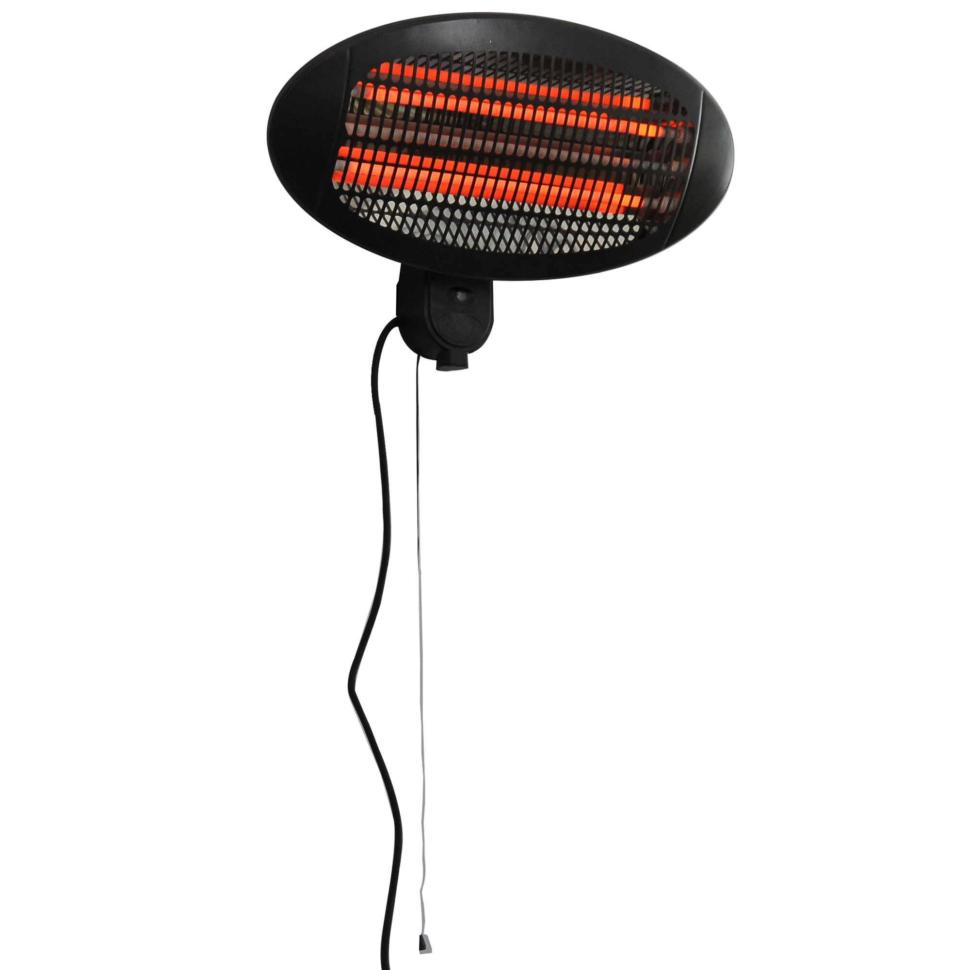 Wall Mount Electric Infrared Patio Heater, 220V-240V-Black - Image 4