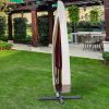 Waterproof Parasol Cover Umbrella Cantilever Protector Rain Dust Protective & Zip
