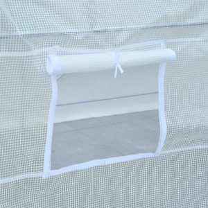 250L X 200W X 200H cm Walk-in Greenhouse-White PE - Image 6