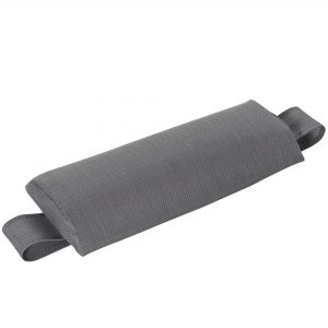 Foldable Reclining Sun Lounger Lounge Chair Camping Bed Cot with Pillow 5-Level Adjustable Back Aluminium Frame Grey | UK - Image 7