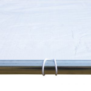 3m x 6m Heavy Duty Galvanized Steel Frame Canopy Vehicle Shelter White - Image 7