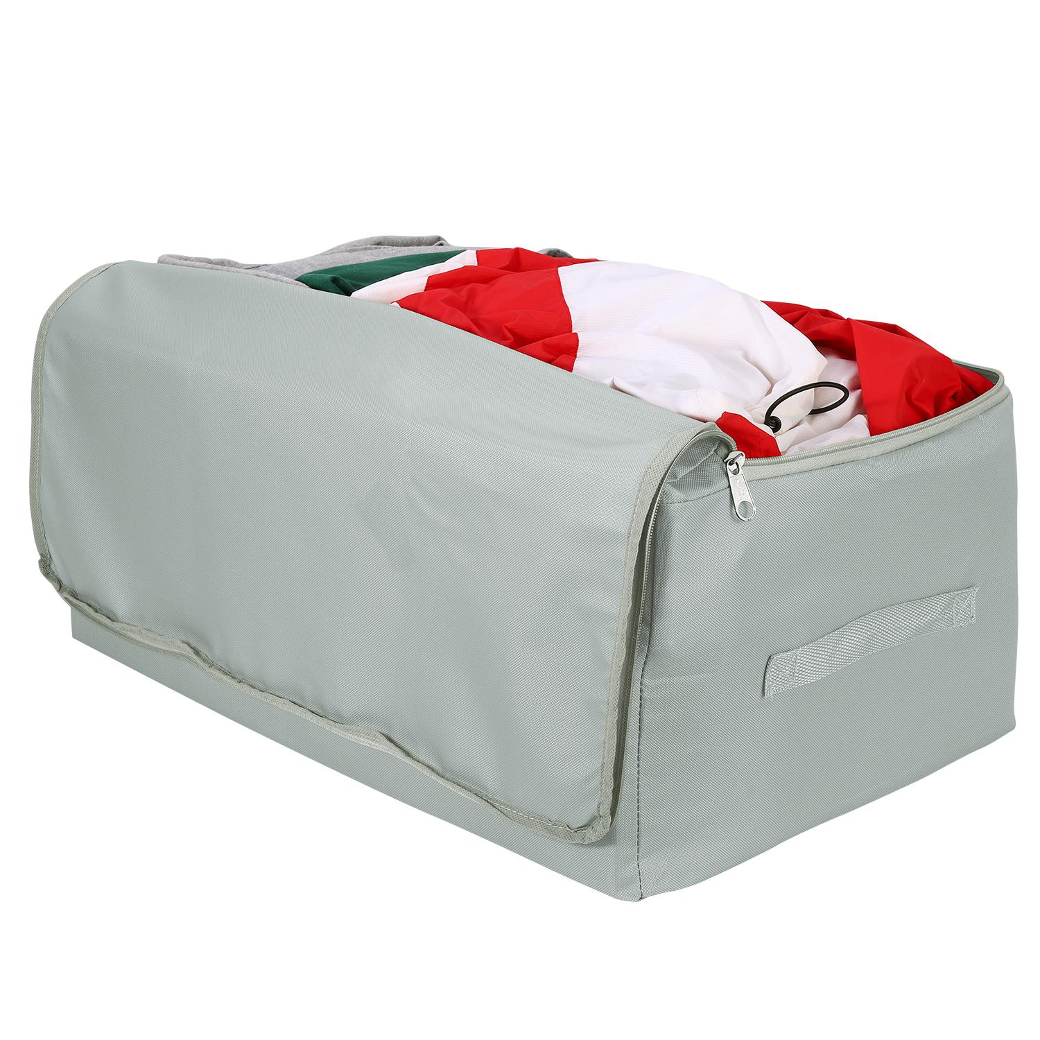 VINSANI 3PK STORAGE BAGS LARGE L GREY - Image 3