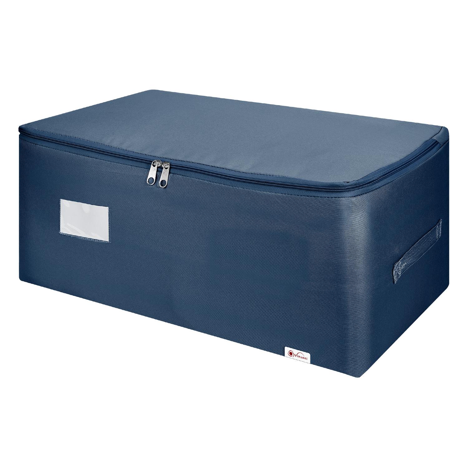 VINSANI 3PK STORAGE BAGS MEDIUM BLUE - Image 2