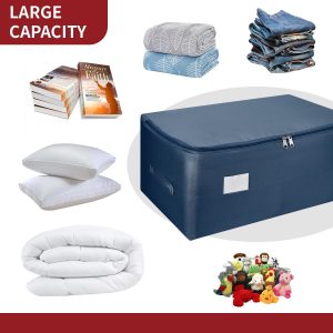 VINSANI 3PK STORAGE BAGS MEDIUM BLUE - Image 6