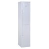 1.8m Locker Office Cabinet Storage Cold Rolled Steel Storage Shelves Vinsetto