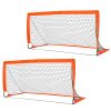 Football Goal Folding Outdoor with All Weather Net Kids Adults 6'x3'