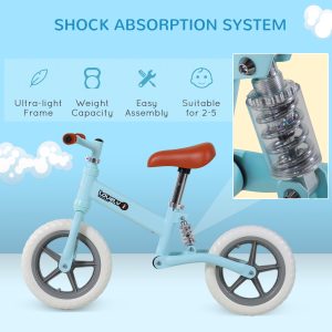 Kid Balance Bike ChildrenBicycle Adjustable Seat 2-5 Years No Pedal - Image 4
