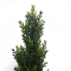 Alternative view of 90cm Artificial Cedar Cypress Topiary UV Resistant