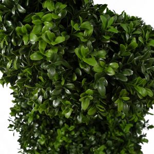 Alternative view of 120cm Sprial Boxwood Artificial Tree UV Resistant Outdoor