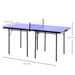 Folding Mini Table Tennis Portable Ping Pong Set Games Play Sport Net HOMCOM - Image 3