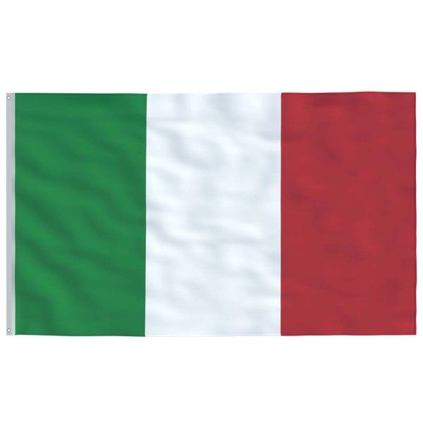 Italy Flag and Pole 6.23 m Aluminium - Image 4