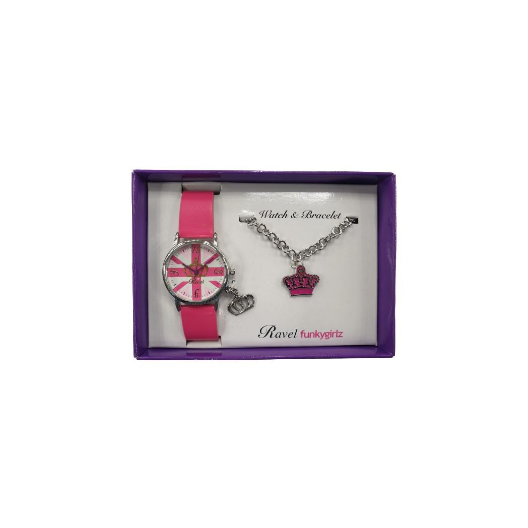 Ravel Funkygirlz fashion watch & Bracelet R3303 - Image 2