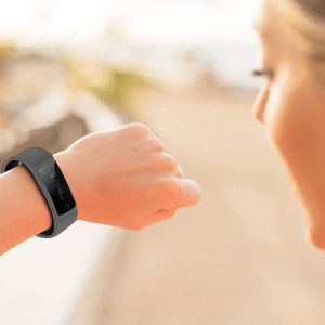 Aquarius Fitness Tracker Replacement Strap, Black - Image 8