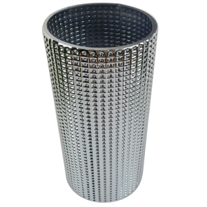 30cm Silver Dot Glass Vase - Image 7