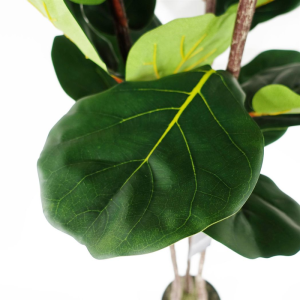 120cm Premium Artificial Fiddle Fig Tree - Image 3