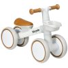 Kids Balance Bike for 1-3 Years Old with Adjustable Seat, Brown