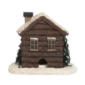 Alternative view of Log Cabin Incense Cone Burner