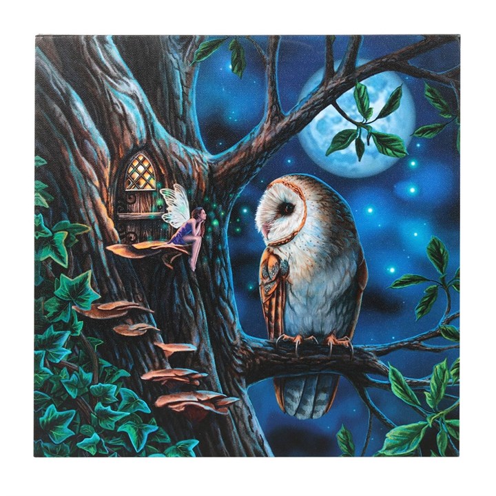 Fairy Tales Light Up Canvas Plaque by Lisa Parker - Image 2
