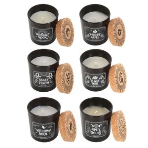 Alternative view of Set of 6 Midnight Ritual Candles