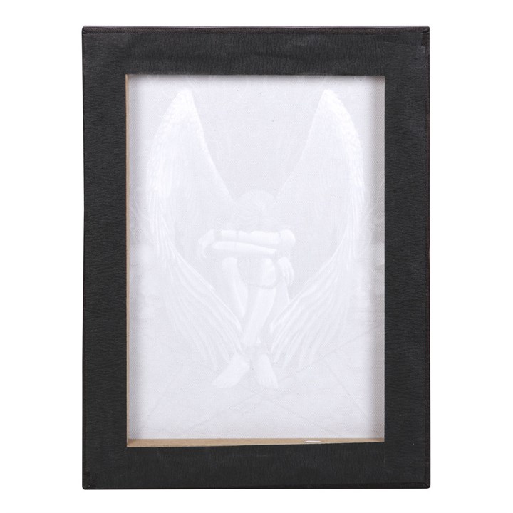 19x25cm Enslaved Angel Canvas Plaque by Spiral Direct - Image 3