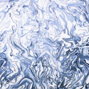 Liquid Marble Navy sw12 - Image 3