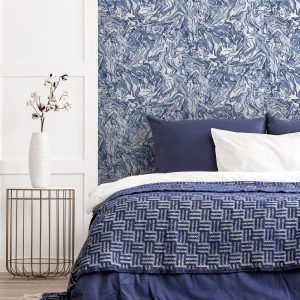 Liquid Marble Navy sw12 - Image 7