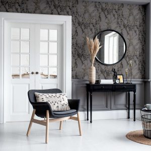 Carrara Marble Charcoal sw12 - Image 6