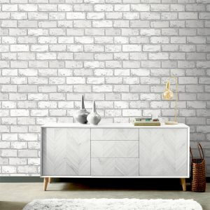 Metallic Brick White/Silver sw12 - Image 3