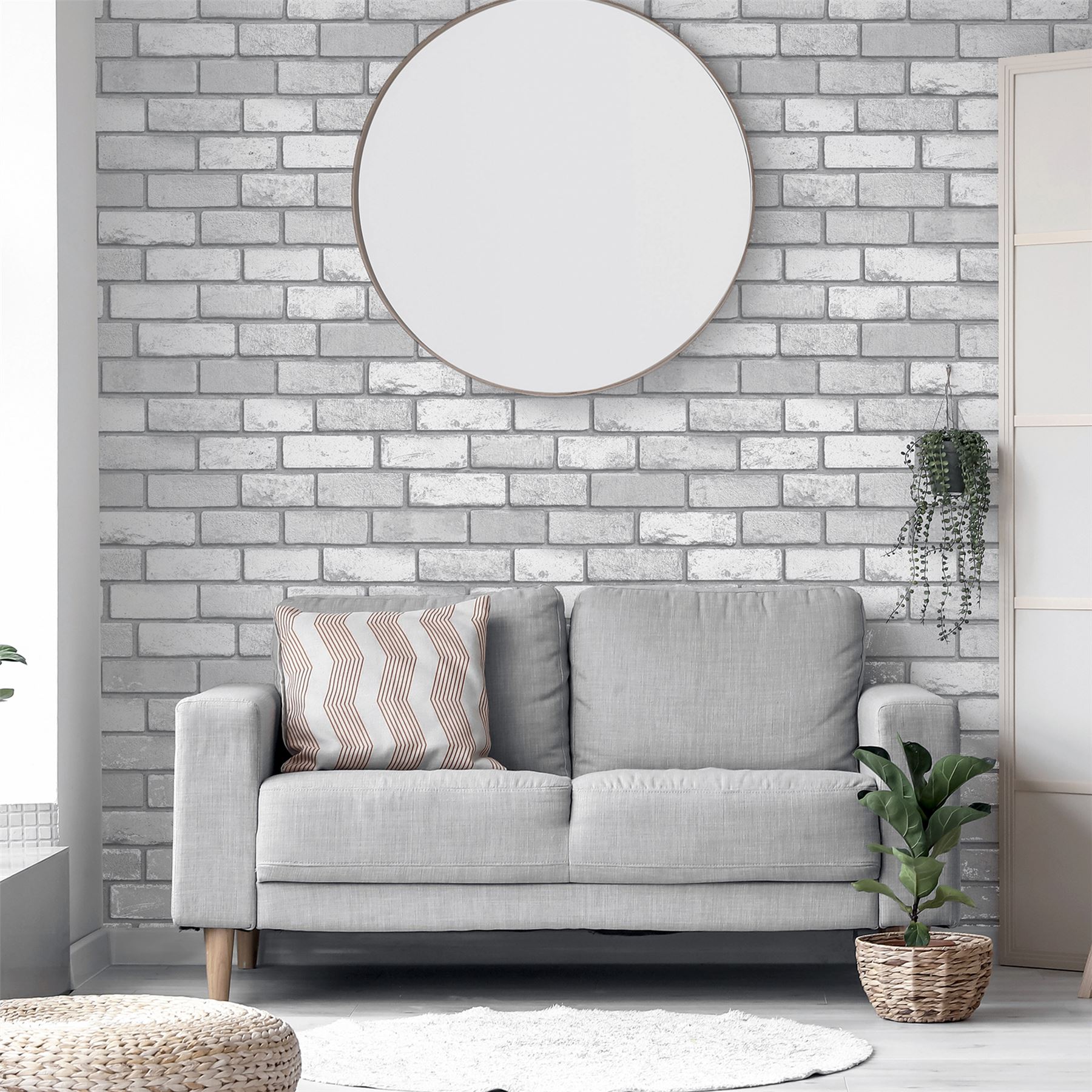 Metallic Brick White/Silver sw12 - Image 5