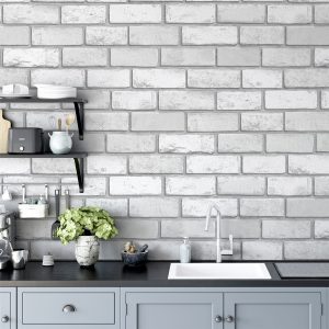 Metallic Brick White/Silver sw12 - Image 7