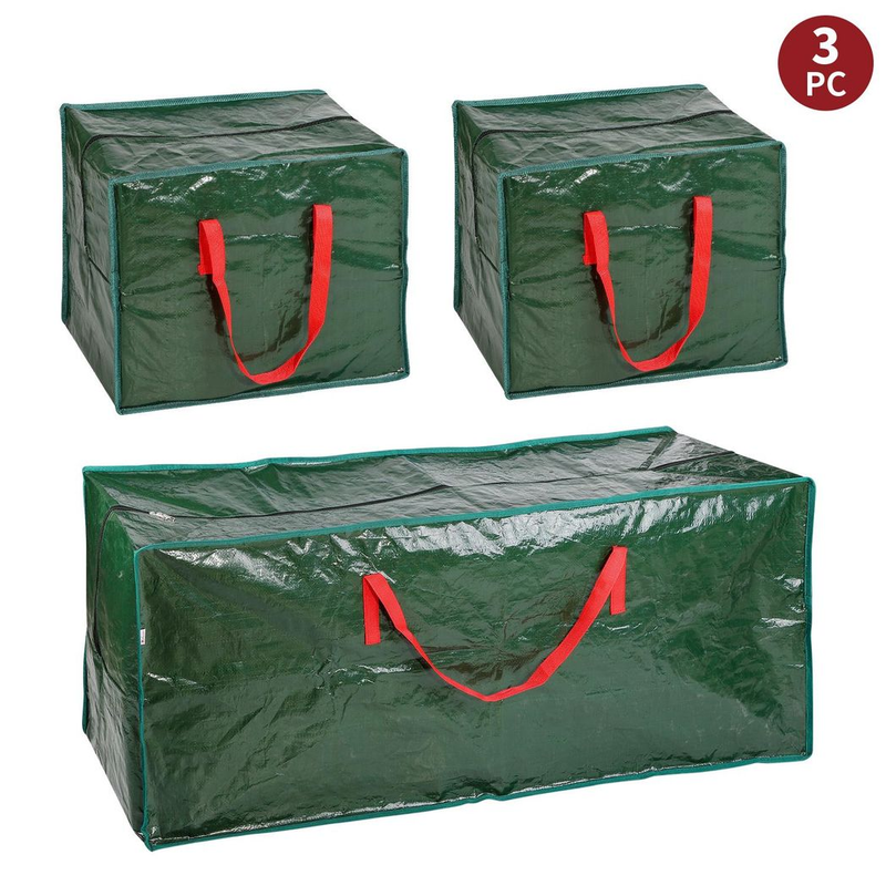 VINSANI 3pc XMAS STORAGE BAGS 1010393 - Image 7
