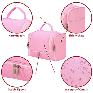 VINSANI TOILETRY BAG PINK 1010186 - Image 3