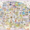 Map of Norfolk - Tim Bulmer 1000 Piece Jigsaw Puzzle