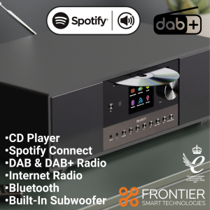 Alternative view of MAJORITY QUADRIGA MUSIC SYSTEM BLACK