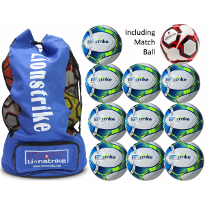 Alternative view of Lionstrike Matchday Football Multipack Bundle
