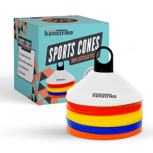 Alternative view of Lionstrike Football / Sports Cones Set – made from 100% recycled plastic