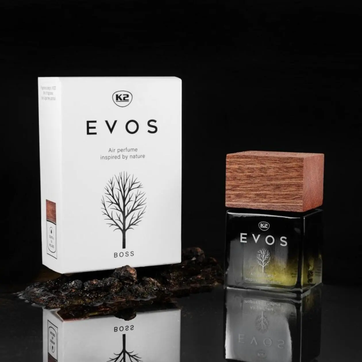 Alternative view of K2 EVOS BOSS Car Perfume 50ml - Elegant Wooden Fragrance