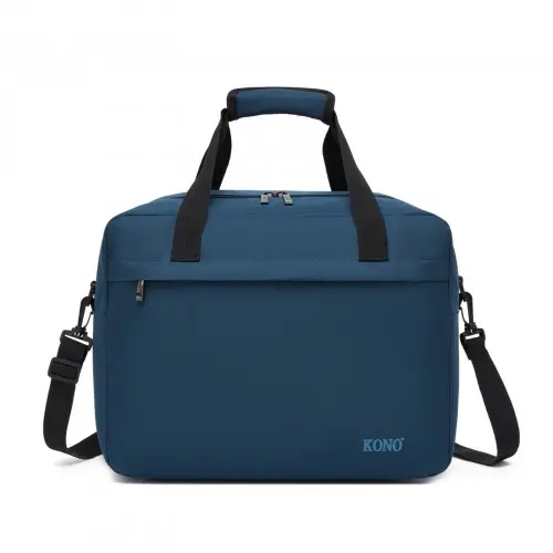 Alternative view of Kono 403020 cm Large-Capacity Travel BagAirline-Approved Underseat Cabin Bag,Perfect for Fitness,Travel,and Weekend Getaways - Navy