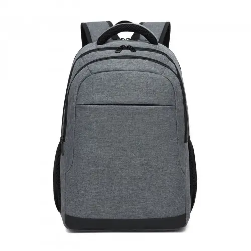 Alternative view of Trendy Laptop Backpack,Soft Padded,Practical,Organized Storage,Lightweight 15.6" Notebook Bag for Work, School & Travel - Grey
