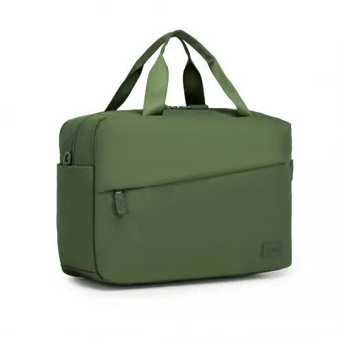 Alternative view of Kono Water-Resistant Travel Bag with Laptop Sleeve Multi-Functional Tote for Business and Weekend Large Capacity for Men and Women - Green